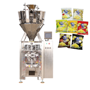 Gloex High Speed Automatic Small VFFS Potato Chips Nitrogen Packing Machine